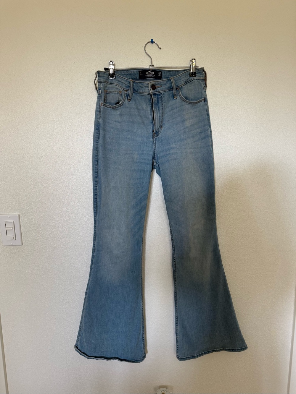 Hollister Light Blue Flare Jeans